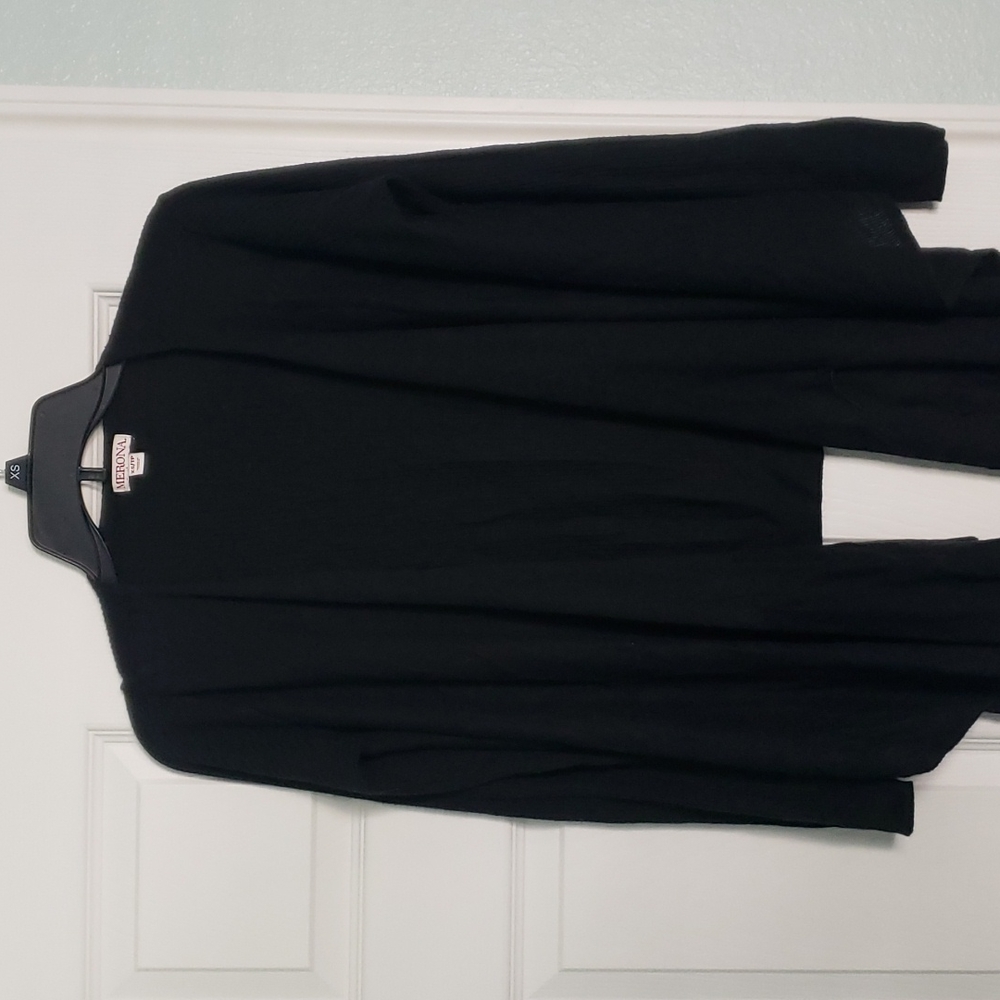 Open front sweater, light weight